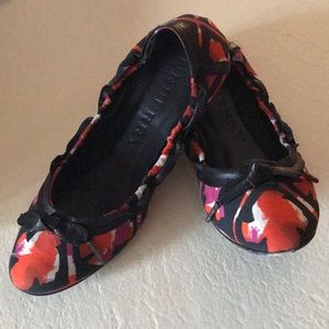 Burberry Printed Silk Lundie Ballerina